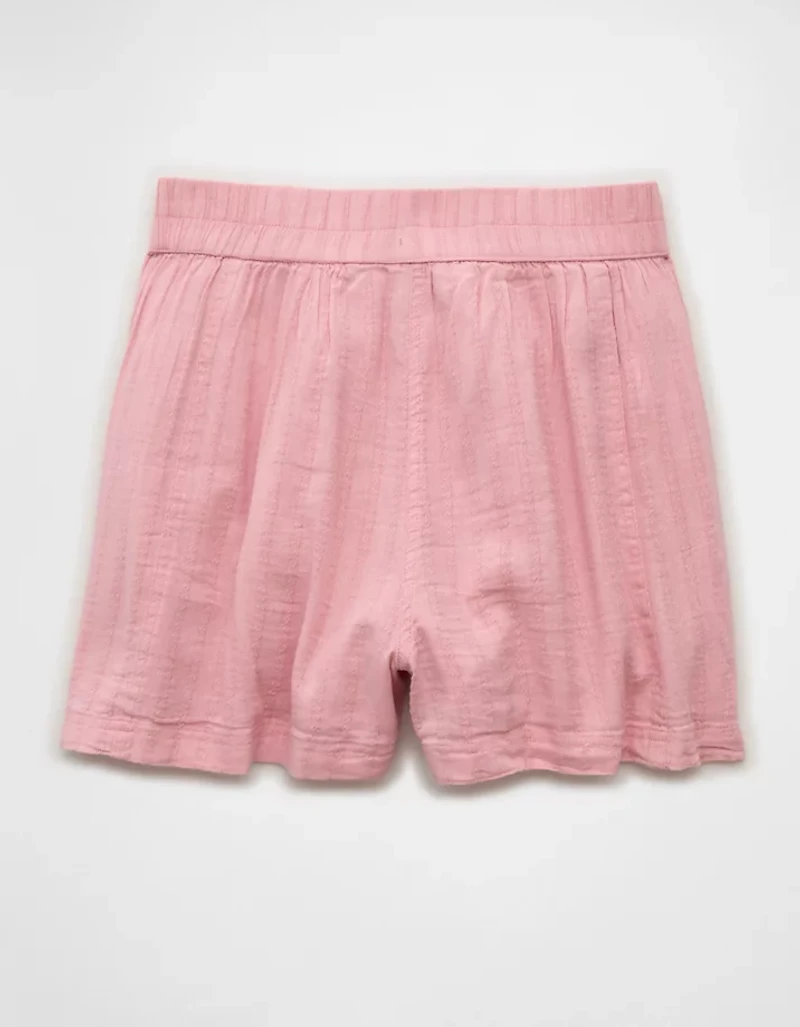 Short doux et extensible à taille haute AE