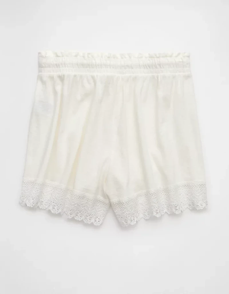 Short avec garniture en dentelle tricot Vive le soleil AE