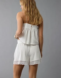 Short avec garniture en dentelle tricot Vive le soleil AE