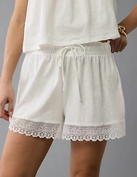 Short avec garniture en dentelle tricot Vive le soleil AE
