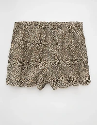 AE High-Waisted Leopard Short