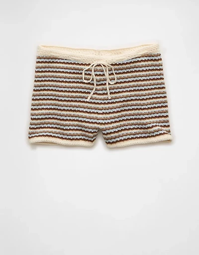 AE High-Waisted Micro Sweater Shortie