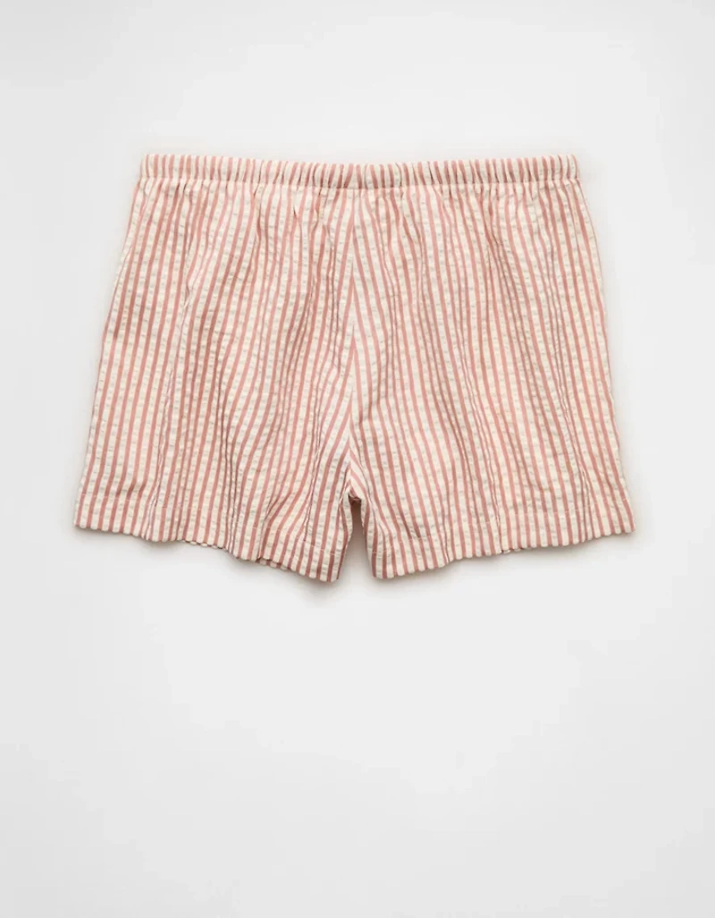 AE High-Waisted Seersucker Short
