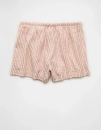AE High-Waisted Seersucker Short
