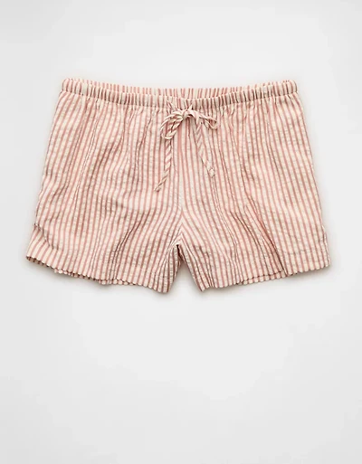 AE High-Waisted Seersucker Short
