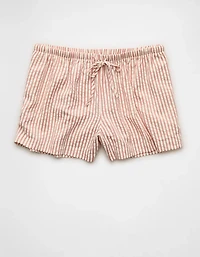 AE High-Waisted Seersucker Short