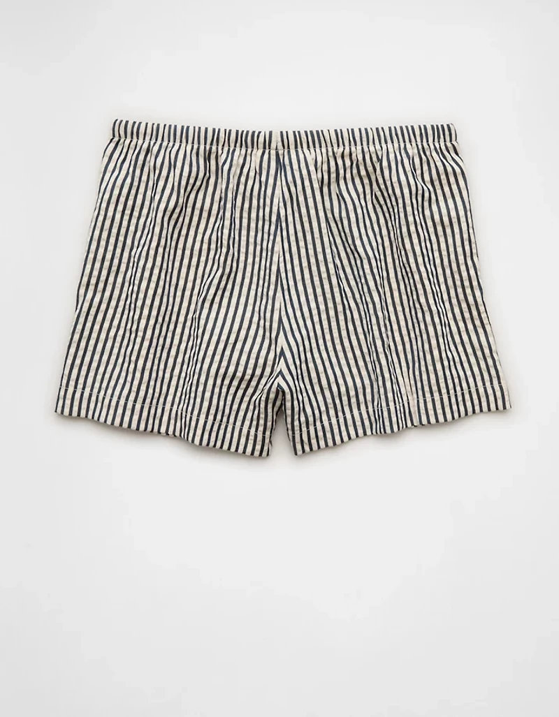 AE High-Waisted Seersucker Short