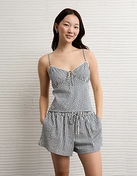 AE Mid-Rise Seersucker Short