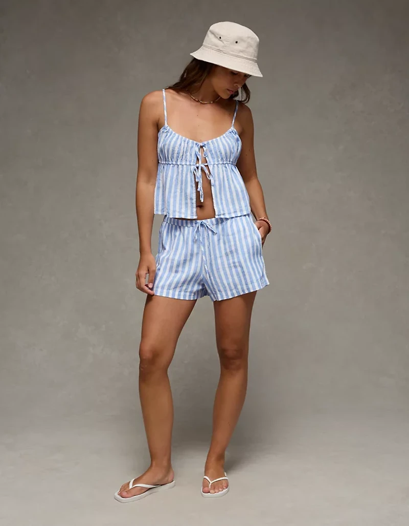 AE Linen-Blend Soft Short