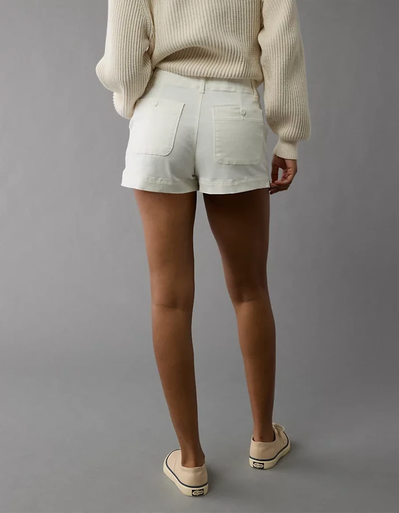 AE Stretch High-Waisted Trouser Short