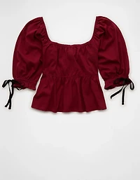 AE Puff Sleeve Babydoll Tee