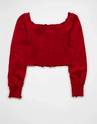 T-shirts à smocks et épaules dénudées Sunchaser AE