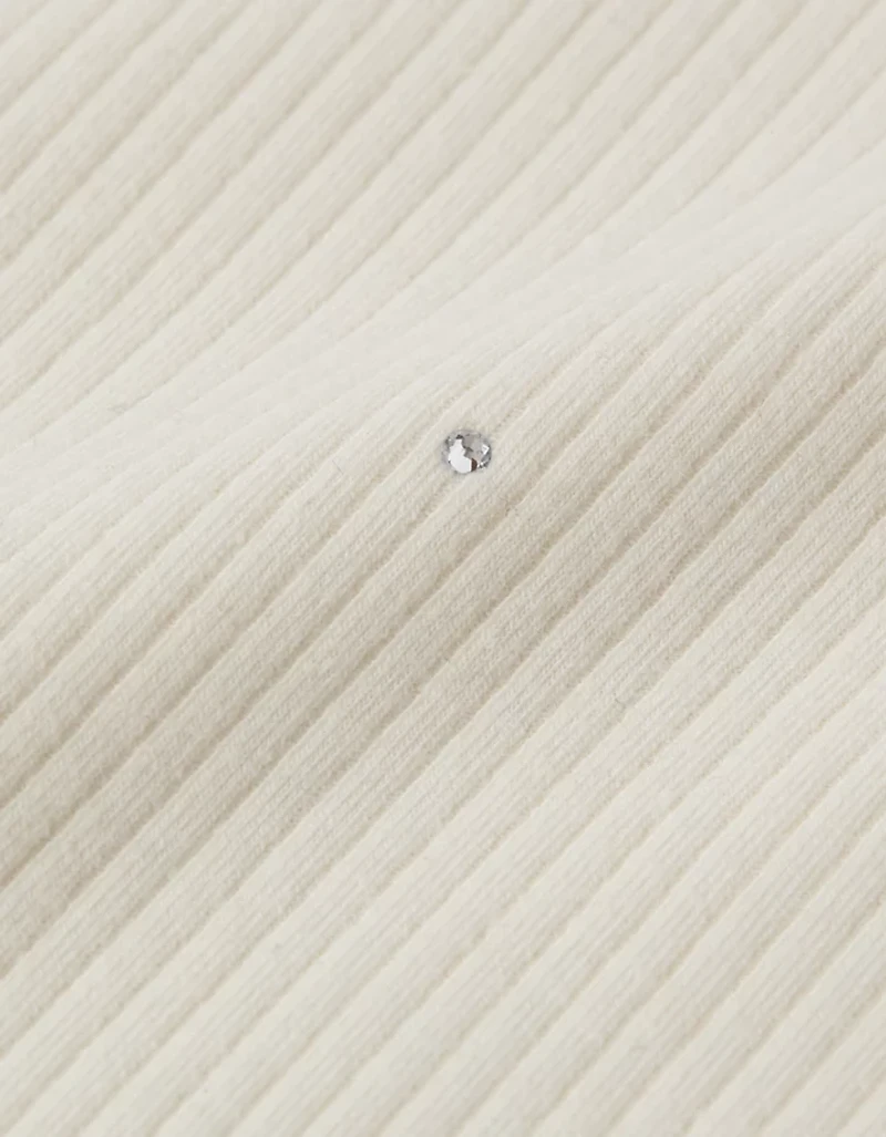 AE Long Sleeve Rhinestone T-Shirt