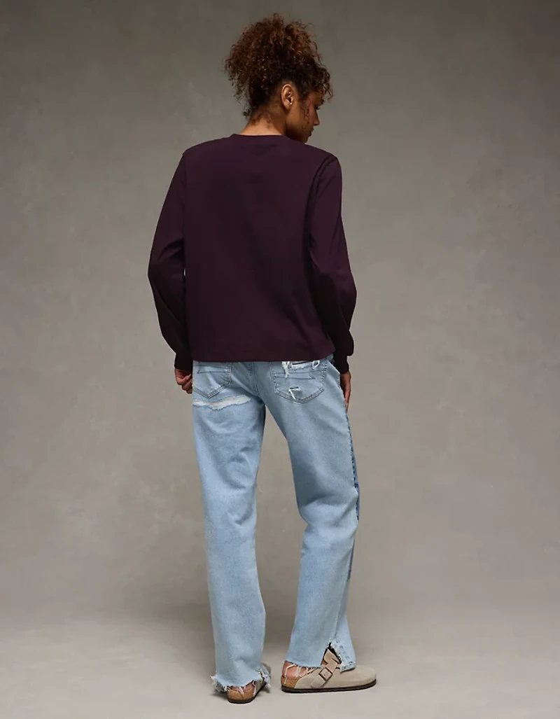 AE Everyday Luxe Long Sleeve T-Shirt