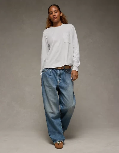 AE Everyday Luxe Long Sleeve T-Shirt