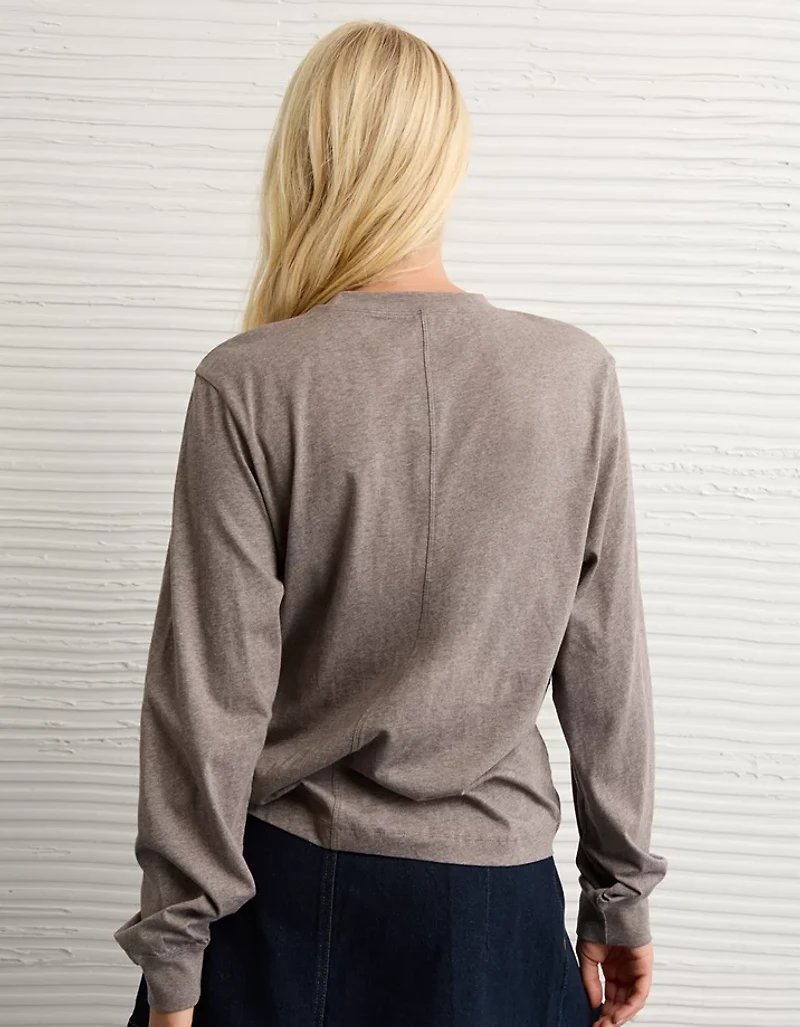 AE Everyday Luxe Long Sleeve T-Shirt