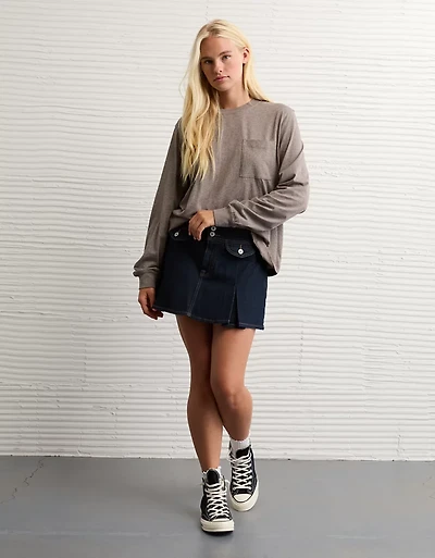 T-shirt à manches longues Luxe de tous les jours AE