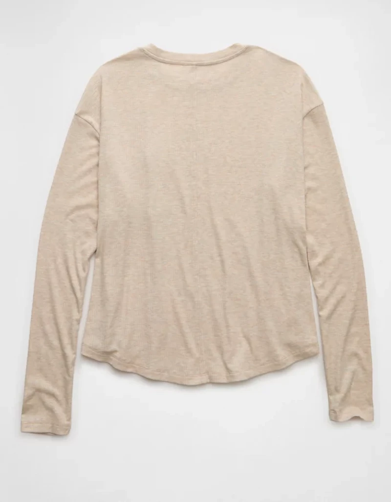 AE Soft & Sexy Long Sleeve Pocket T-Shirt