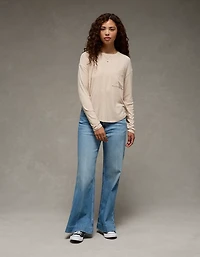 AE Soft & Sexy Long Sleeve Pocket T-Shirt