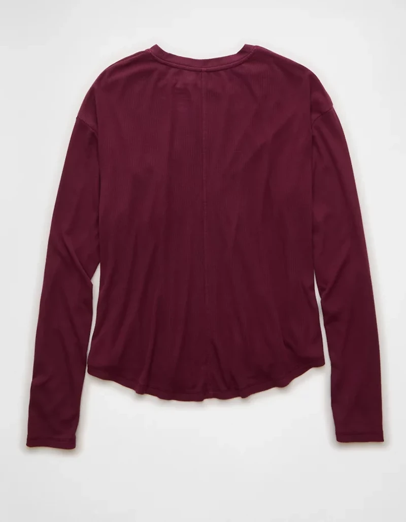 AE Soft & Sexy Long Sleeve Pocket T-Shirt