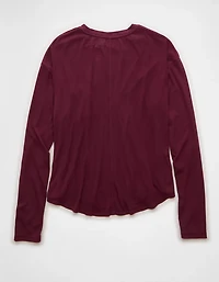 AE Soft & Sexy Long Sleeve Pocket T-Shirt