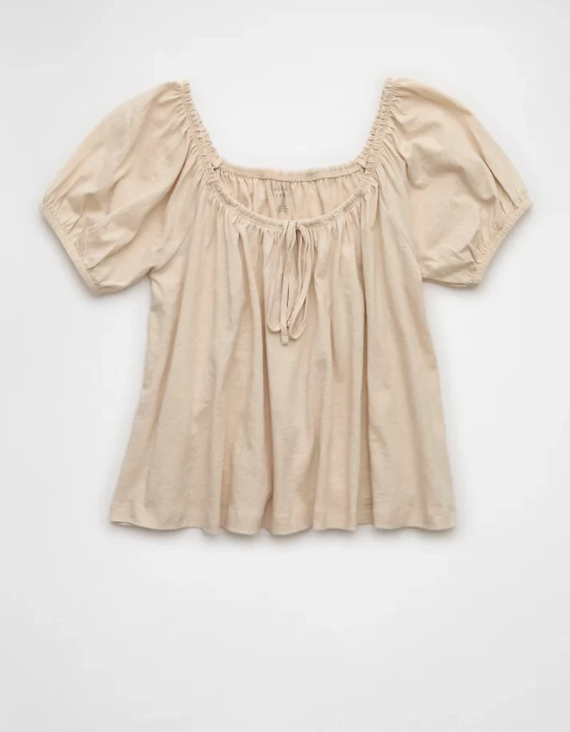 AE Sunchaser Tie-Front T-Shirt