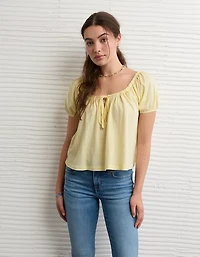 AE Sunchaser Tie-Front T-Shirt