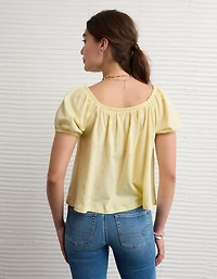 AE Sunchaser Tie-Front T-Shirt