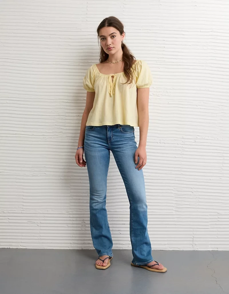 AE Sunchaser Tie-Front T-Shirt