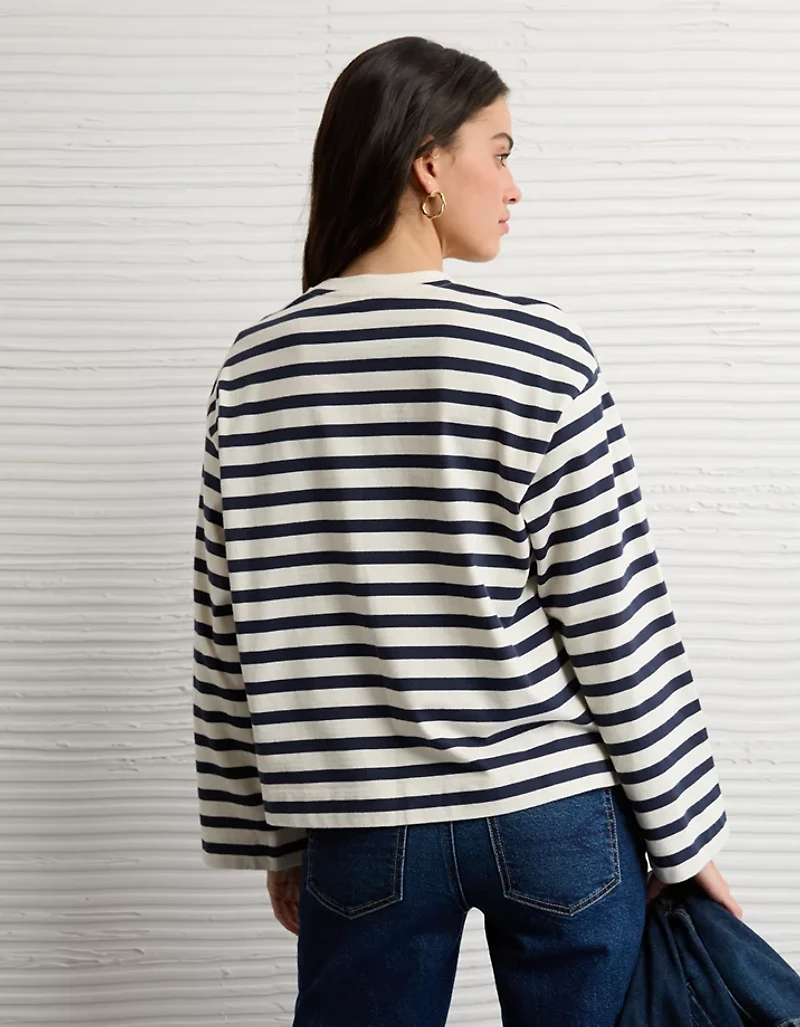 AE Striped Long Sleeve T-Shirt