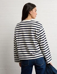 AE Striped Long Sleeve T-Shirt