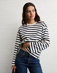 AE Striped Long Sleeve T-Shirt