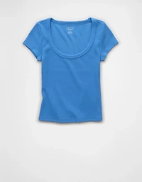 Petit t-shirt à encolure échancrée AE