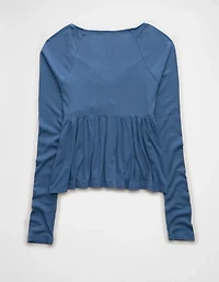 T-shirt nuisette cintré Doux et sexy AE