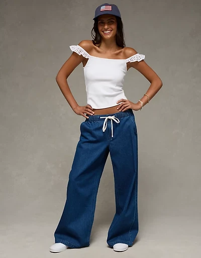AE Flutter Sleeve Tee