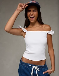 AE Flutter Sleeve Tee