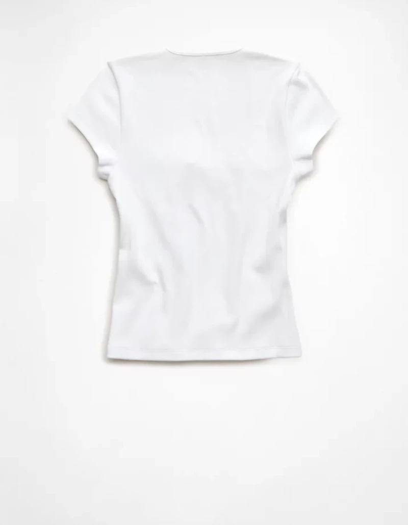 AE Square Neck Hey Baby Tee