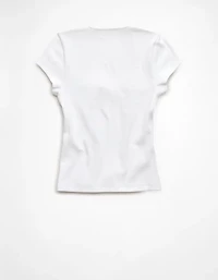 AE Square Neck Hey Baby Tee
