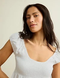 AE Sunchaser Babydoll Ruffle Tee