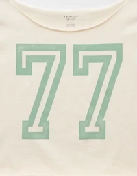 AE Off The Shoulder Graphic T-Shirt