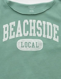 AE Off The Shoulder Graphic T-Shirt