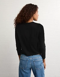 AE Long Sleeve Hey Baby Tee