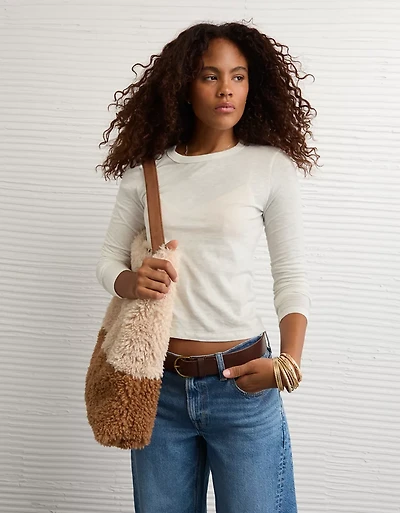 AE Long Sleeve Hey Baby Tee