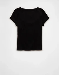 AE Scoop Neck Baby Tee