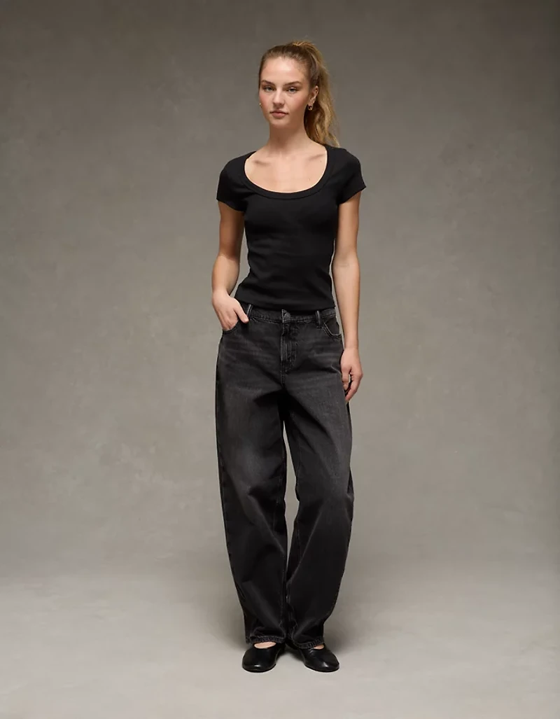 AE Scoop Neck Baby Tee