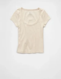 Petit t-shirt à encolure échancrée AE