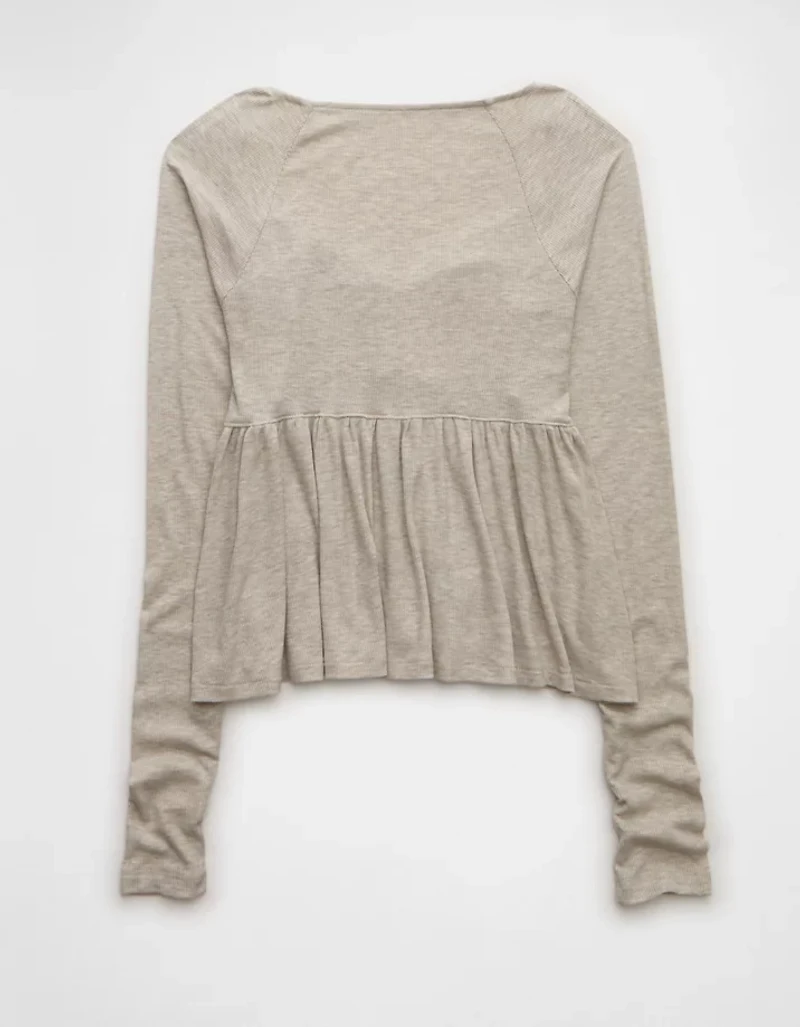 AE Soft & Sexy Babydoll Cinched T-Shirt