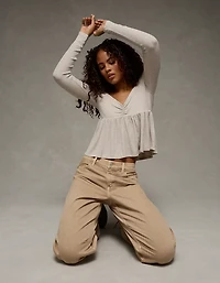 AE Soft & Sexy Babydoll Cinched T-Shirt