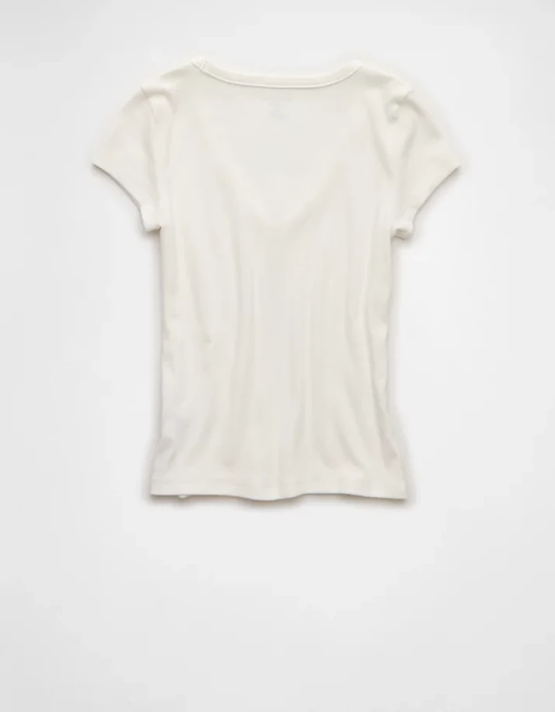 Petit t-shirt à encolure en V Hey AE