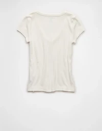 Petit t-shirt à encolure en V Hey AE